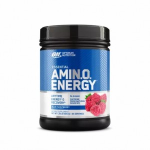 Optimum Nutrition ESSENTIAL AMIN.O. ENERGY® Blue Raspberry 1.29 lb (65 Servings) Colombia | 7850AWJSD