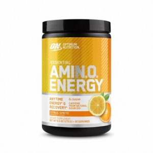 Optimum Nutrition ESSENTIAL AMIN.O. ENERGY® Citrus Spritz 0.6 lb (30 Servings) Colombia | 5468GTNVX