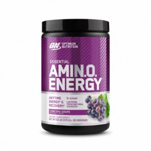 Optimum Nutrition ESSENTIAL AMIN.O. ENERGY® Concord Grape 0.6 lb (30 Servings) Colombia | 1037AZDRW