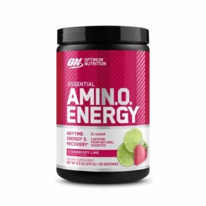 Optimum Nutrition ESSENTIAL AMIN.O. ENERGY® Strawberry Lime 0.6 lb (30 Servings) Colombia | 0256BGHRW