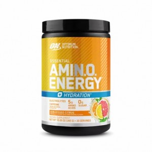 Optimum Nutrition Essential AMIN.O. ENERGY + Electrolytes *new* Sun-kissed Citrus 0.63 lb (30 Servings) Colombia | 2937DGJOR