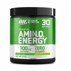 Optimum Nutrition Essential AMIN.O. Energy Lemon & Lime 270 grams (30 Servings) Colombia | 1865QZNPC