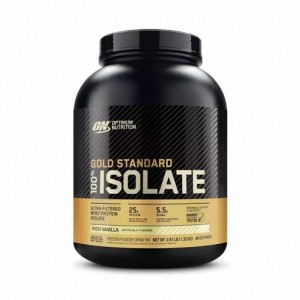 Optimum Nutrition GOLD STANDARD® 100% Isolate Rich Vainilla 2.91 lb (44 Servings) Colombia | 4920JBWGL