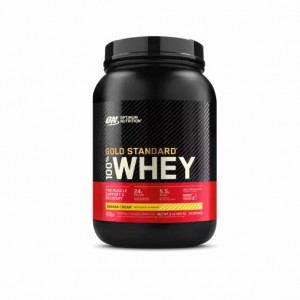 Optimum Nutrition GOLD STANDARD 100% WHEY™ Banana Cream 2 lb (29 Servings) Colombia | 2083UHMNX