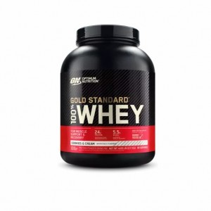 Optimum Nutrition GOLD STANDARD 100% WHEY™ Cookies & Cream 5 lb (68 Servings) Colombia | 8341ZAGTX