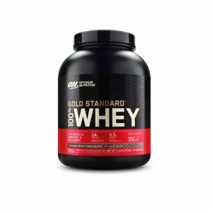 Optimum Nutrition GOLD STANDARD 100% WHEY™ Double Rich Chocolate 5 lb (74 Servings) Colombia | 2853XAFNU