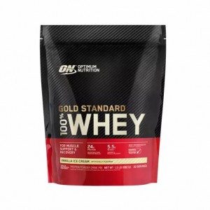 Optimum Nutrition GOLD STANDARD 100% WHEY™ Vainilla Ice Cream 1.5 lb (22 Servings) Colombia | 4658VDMGQ