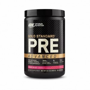 Optimum Nutrition GOLD STANDARD® Pre Advanced Berry Blast 0.88 lb (20 Servings) Colombia | 8750ZPWTF