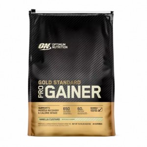 Optimum Nutrition GOLD STANDARD® Pro Gainer Vainilla Custard 10.19 lb (28 Servings) Colombia | 0689UKMWA