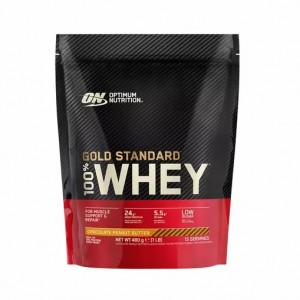 Optimum Nutrition Gold Standard 100% Whey Proteina Chocolate Peanut Butter 480 grams (15 Servings) Colombia | 6071WGMDJ