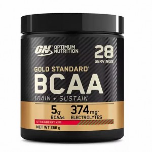 Optimum Nutrition Gold Standard BCAA Train + Sustain Strawberry Kiwi 266 grams (28 Servings) Colombia | 0763KEOQR