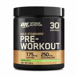 Optimum Nutrition Gold Standard Pre-Workout Green Apple 330 grams (30 Servings) Colombia | 8452JIYOH