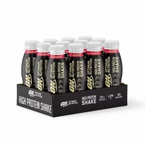 Optimum Nutrition High Protein Shake Elite Strawberry 3300 ml (12 pieces) Colombia | 3472TSNJB