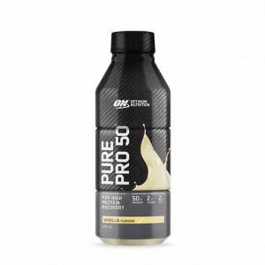 Optimum Nutrition Pure Pro 50 Vainilla 508ml (12 bottles) Colombia | 4860EWNOI