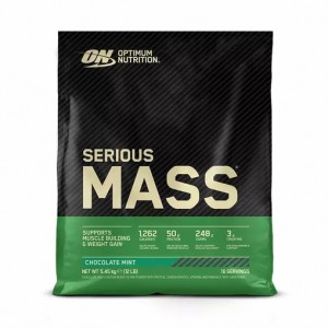 Optimum Nutrition Serious Mass Chocolate Mint 5.45 kg (16 Servings) Colombia | 7905KOMYW