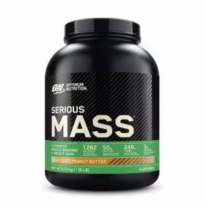 Optimum Nutrition Serious Mass Chocolate Peanut Butter 2.73 kg (8 Servings) Colombia | 1869FAQEC