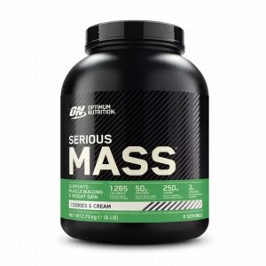 Optimum Nutrition Serious Mass Cookies & Cream 2.73 kg (8 Servings) Colombia | 3210QEKIL