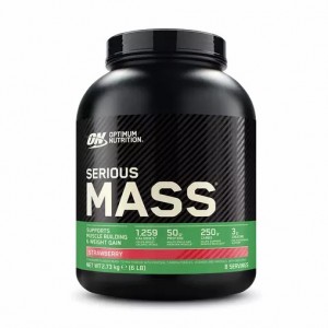 Optimum Nutrition Serious Mass Gainer Strawberry 2.73 kg (8 Servings) Colombia | 8705FKVER