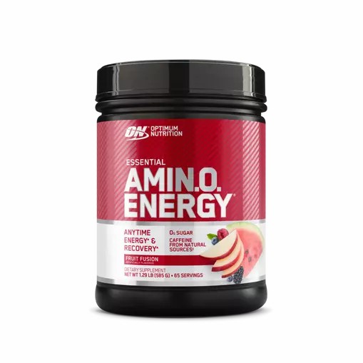 Optimum Nutrition ESSENTIAL AMIN.O. ENERGY® Fruit Fusion 1.29 lb (65 Servings) Colombia | 6412PCUEL