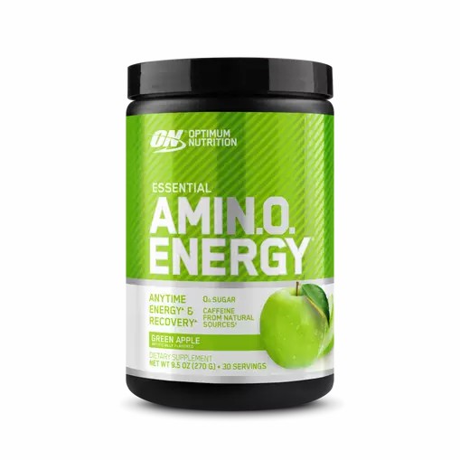 Optimum Nutrition ESSENTIAL AMIN.O. ENERGY® Green Apple 0.6 lb (30 Servings) Colombia | 6742XQASB