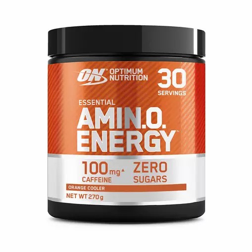 Optimum Nutrition Essential AMIN.O. Energy Orange Cooler 270 grams (30 Servings) Colombia | 7953VFLQX