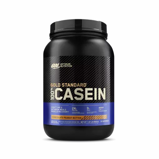 Optimum Nutrition GOLD STANDARD® 100% Casein Chocolate Peanut Butter 2 lb (25 Servings) Colombia | 7624JPONG