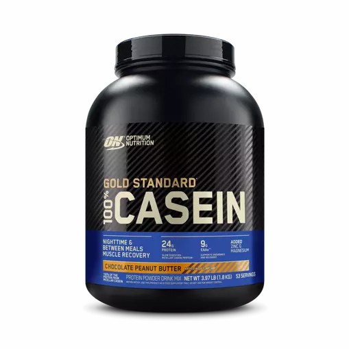 Optimum Nutrition GOLD STANDARD® 100% Casein Chocolate Peanut Butter 4 lb (53 Servings) Colombia | 3620FJLQZ