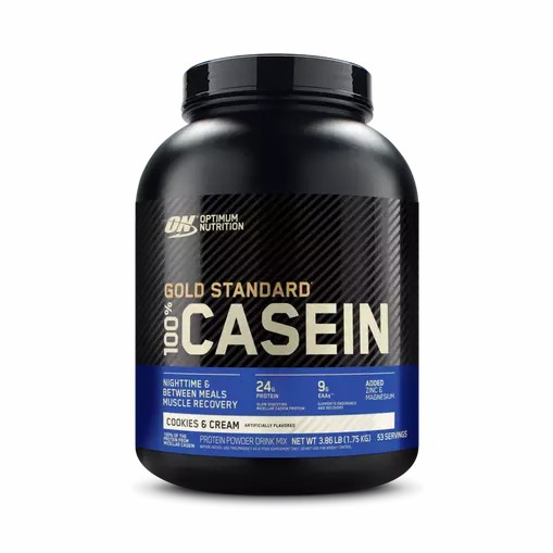 Optimum Nutrition GOLD STANDARD® 100% Casein Cookies & Cream 4 lb (53 Servings) Colombia | 2731SVPEB