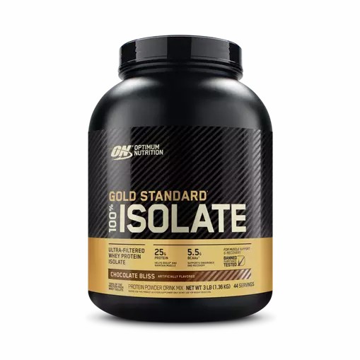 Optimum Nutrition GOLD STANDARD® 100% Isolate Chocolate Bliss 3 lb (44 Servings) Colombia | 0187OPUBY