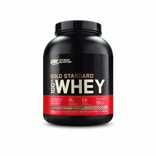 Optimum Nutrition GOLD STANDARD 100% WHEY™ Chocolate Coconut 5 lb (71 Servings) Colombia | 1250RKFDT