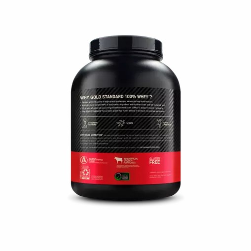 Optimum Nutrition GOLD STANDARD 100% WHEY™ Delicious Strawberry 5 lb (73 Servings) Colombia | 4905NXZWC