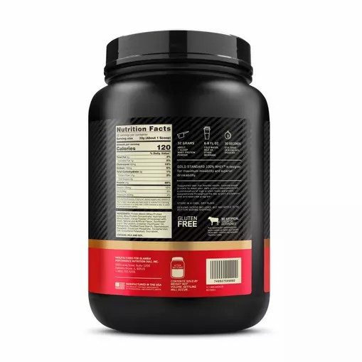 Optimum Nutrition GOLD STANDARD 100% WHEY™ Extreme Milk Chocolate 2 lb (28 Servings) Colombia | 9041AUTDS