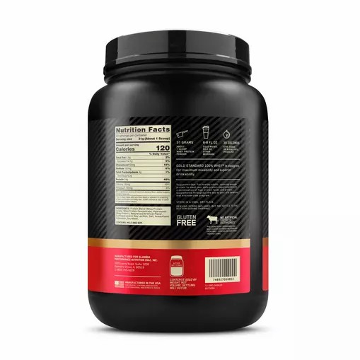 Optimum Nutrition GOLD STANDARD 100% WHEY™ French Vainilla Creme 1.5 lb (22 Servings) Colombia | 1360GOHQM