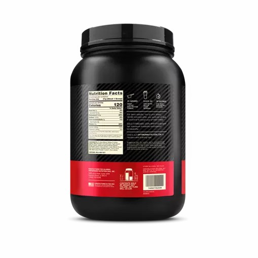 Optimum Nutrition GOLD STANDARD 100% WHEY™ Strawberries & Cream 2 lb (29 Servings) Colombia | 3189CRUKB