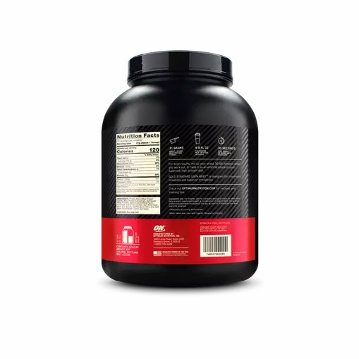 Optimum Nutrition GOLD STANDARD 100% WHEY™ Strawberries & Cream 5 lb (73 Servings) Colombia | 6829GCYTL