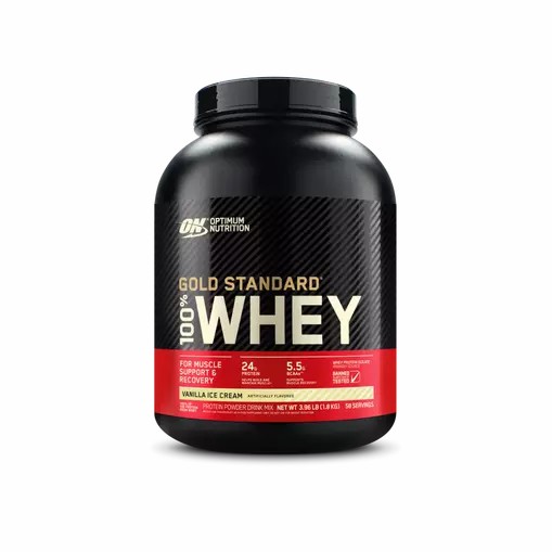 Optimum Nutrition GOLD STANDARD 100% WHEY™ Vainilla Ice Cream 4 lb (58 Servings) Colombia | 2813ZSWQP