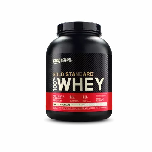 Optimum Nutrition GOLD STANDARD 100% WHEY™ White Chocolate 5 lb (73 Servings) Colombia | 8203XQEJS