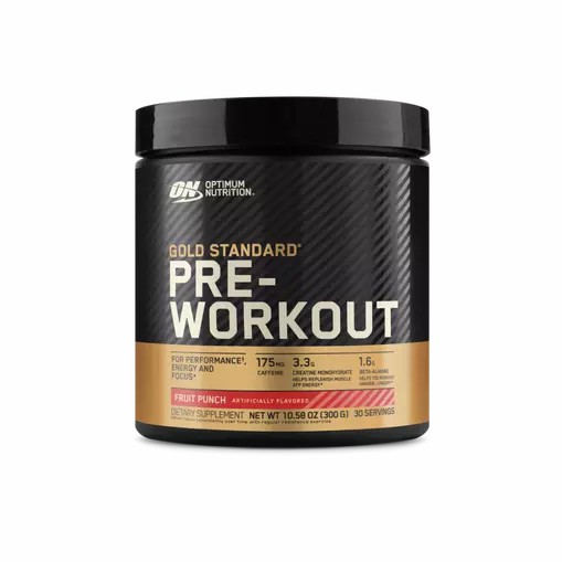 Optimum Nutrition GOLD STANDARD® Pre-Workout Fruit Punch 0.66 lb (30 Servings) Colombia | 2314ENUIA