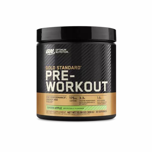 Optimum Nutrition GOLD STANDARD® Pre-Workout Green Apple 0.66 lb (30 Servings) Colombia | 1230MNXDA