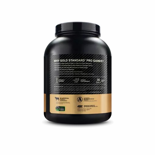 Optimum Nutrition GOLD STANDARD® Pro Gainer Vainilla Custard 5.09 lb (14 Servings) Colombia | 4685INRLP