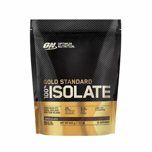 Optimum Nutrition Gold Standard 100% Isolate Chocolate 450 grams (15 Servings) Colombia | 8306IQSTE