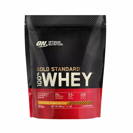 Optimum Nutrition Gold Standard 100% Whey Proteina Chocolate Peanut Butter 480 grams (15 Servings) Colombia | 6071WGMDJ