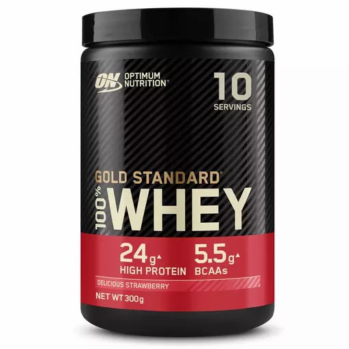 Optimum Nutrition Gold Standard 100% Whey Proteina Delicious Strawberry 300 grams (10 Servings) Colombia | 6432GYLFD