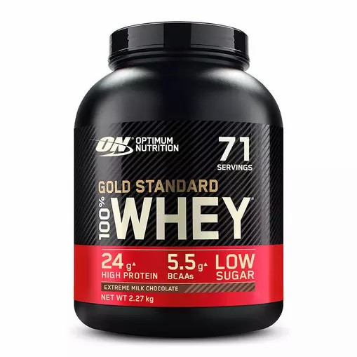 Optimum Nutrition Gold Standard 100% Whey Proteina Extreme Milk Chocolate 2.27 kg (71 Servings) Colombia | 0598FOWSV