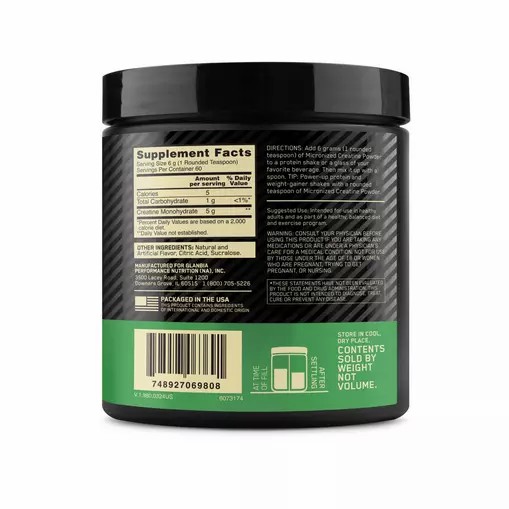 Optimum Nutrition Micronized Creatine Powder Blueberry Lemonade 0.79 lb (60 Servings) Colombia | 5120CLPFH