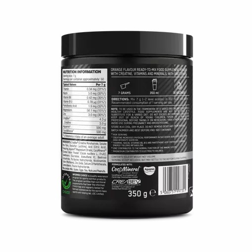 Optimum Nutrition Platinum Creatine Plus Orange 350 grams (50 Servings) Colombia | 5932WNQOE