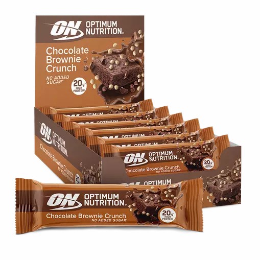 Optimum Nutrition Protein Bar Chocolate Brownie Crunch 650 grams (10 Bars) Colombia | 4723BYGJC