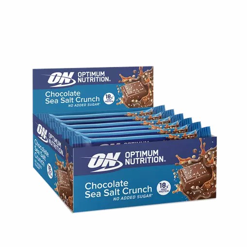 Optimum Nutrition Protein Bar Chocolate Sea Salt Crunch 720 grams (12 Bars) Colombia | 2839YXQUJ