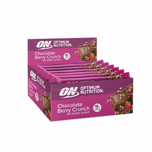 Optimum Nutrition Protein Bar Chocolate Berry Crunch 720 grams (12 Bars) Colombia | 4927SGJFQ