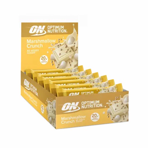 Optimum Nutrition Protein Bar Marshmallow Crunch 650 grams (10 Bars) Colombia | 0592TPMRH